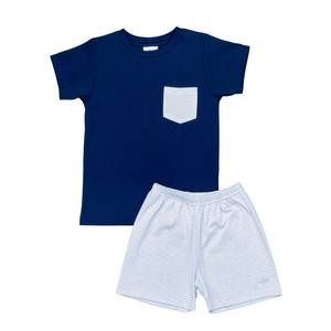 NEW SALTWATER BOYS CO. shorts set in navy